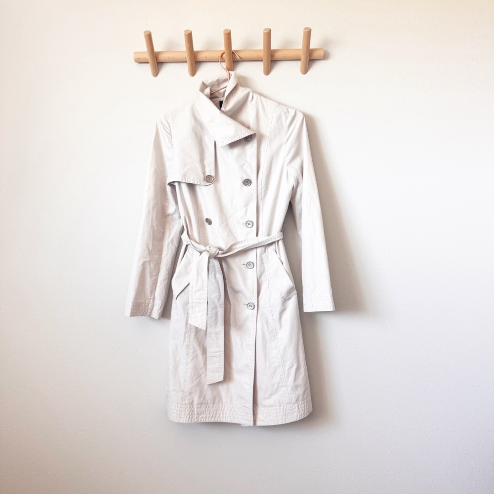 ICB Light Khaki Color Trench Coat